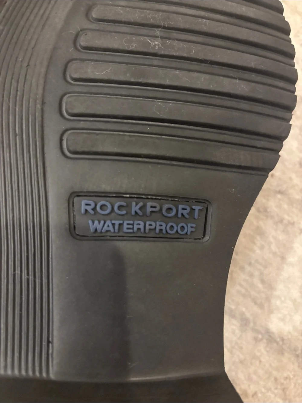 Rockport leather derby